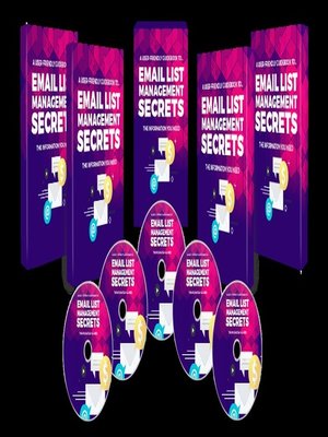 cover image of Email List Management Secrets